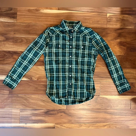 Urban Pipeline Plaid Cotton Button-Up Shirt size Small - Picture 1 of 3